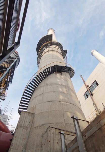 煙囪美化、煙囪彩繪