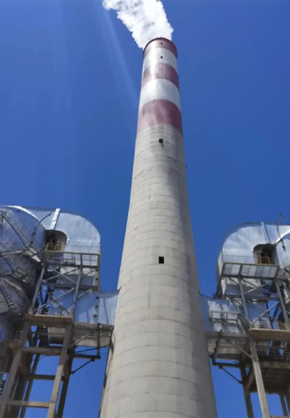 煙囪美化、煙囪彩繪