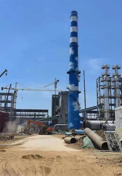 煙囪美化、煙囪彩繪