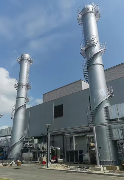 煙囪刷航標、煙囪刷涂料