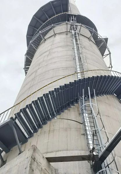 煙囪刷航標、煙囪刷涂料