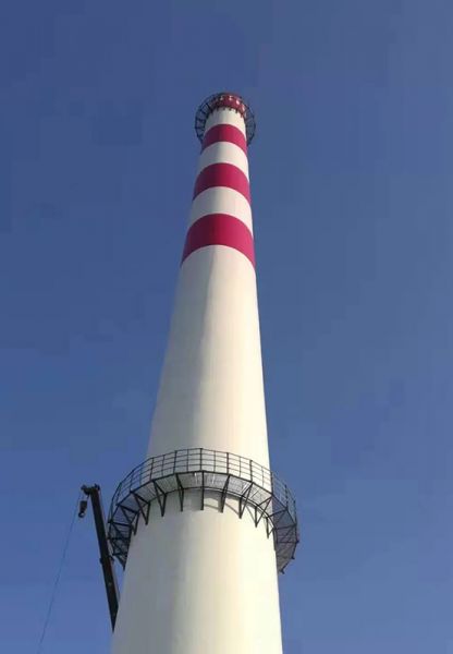 煙囪刷航標、煙囪刷涂料