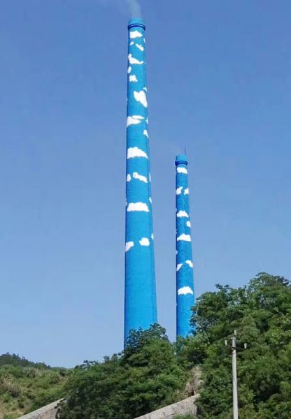 煙囪刷航標、煙囪刷涂料