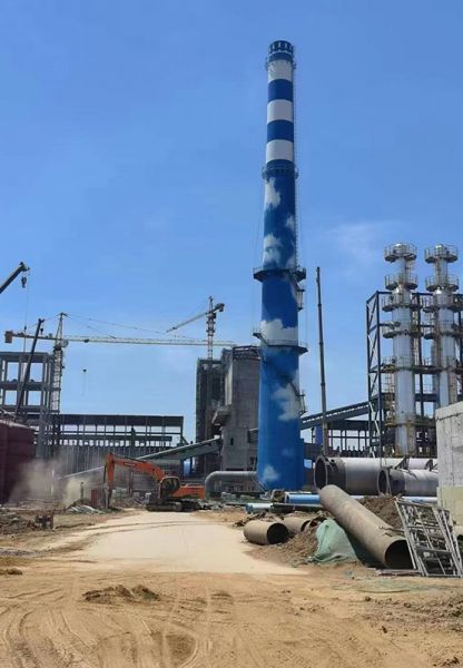 煙囪刷航標、煙囪刷涂料