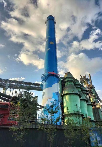 煙囪刷航標、煙囪刷涂料