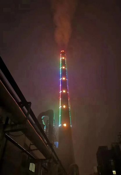 煙囪刷航標、煙囪刷涂料