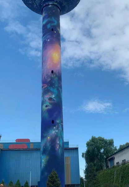 煙囪刷航標、煙囪刷涂料