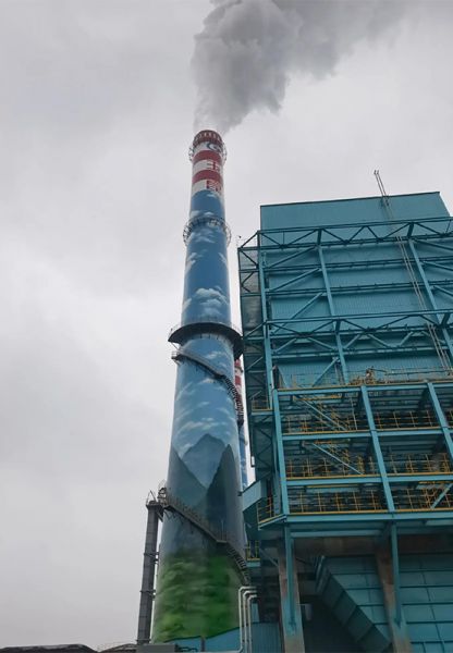 煙囪維修、煙囪加固