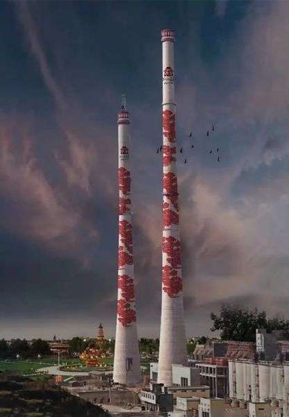 煙囪維修、煙囪加固