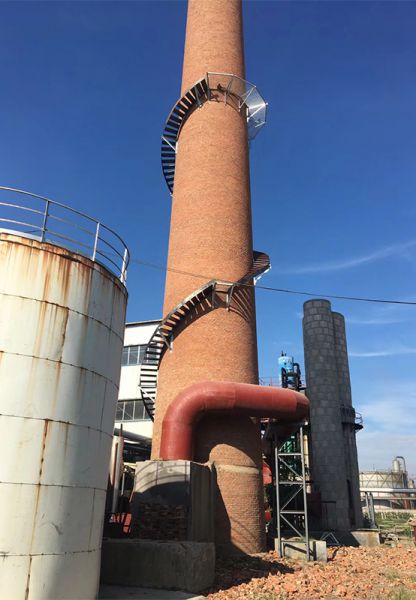 煙囪維修、煙囪加固